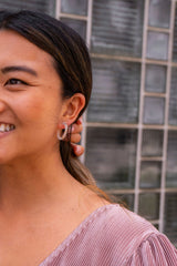Cam Mini Hoops - Gold Flake from Spiffy & Splendid