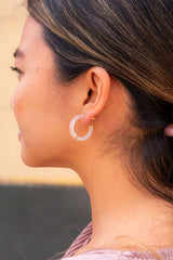 Cam Mini Hoops - Gold Flake from Spiffy & Splendid
