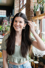 Flora Hoops - Cream from Spiffy & Splendid
