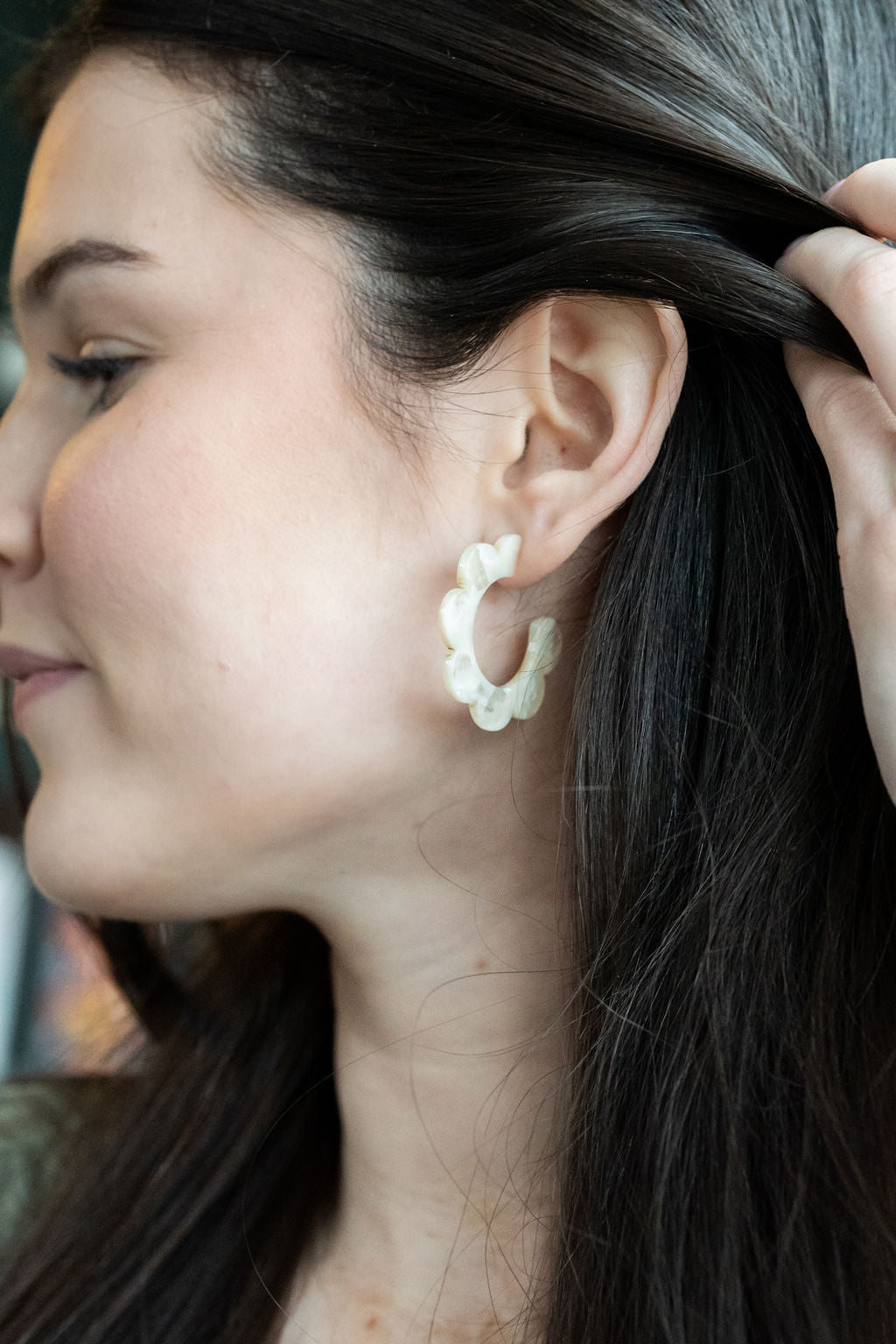 Flora Hoops - Cream from Spiffy & Splendid