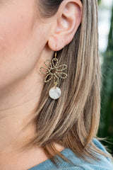 Maisy Earrings - Cream from Spiffy & Splendid