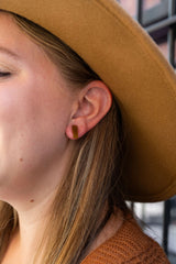 Bella Bar Studs - Olive from Spiffy & Splendid