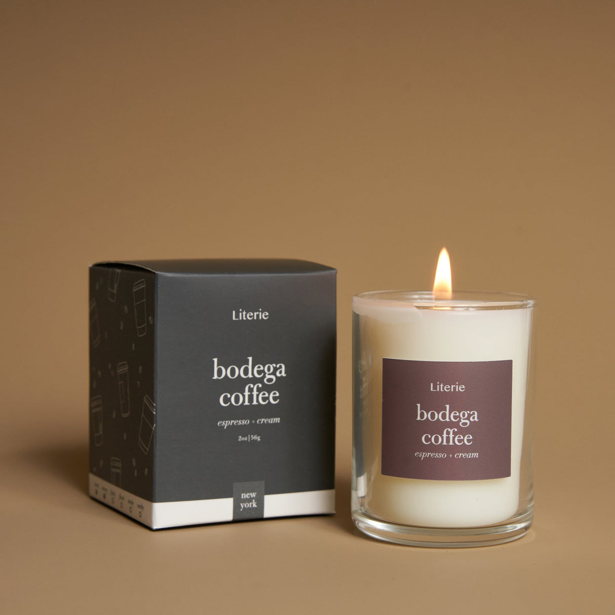 Bodega Coffee (Little) from Literie Candles