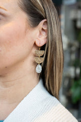 Aria Earrings - Pebble from Spiffy & Splendid