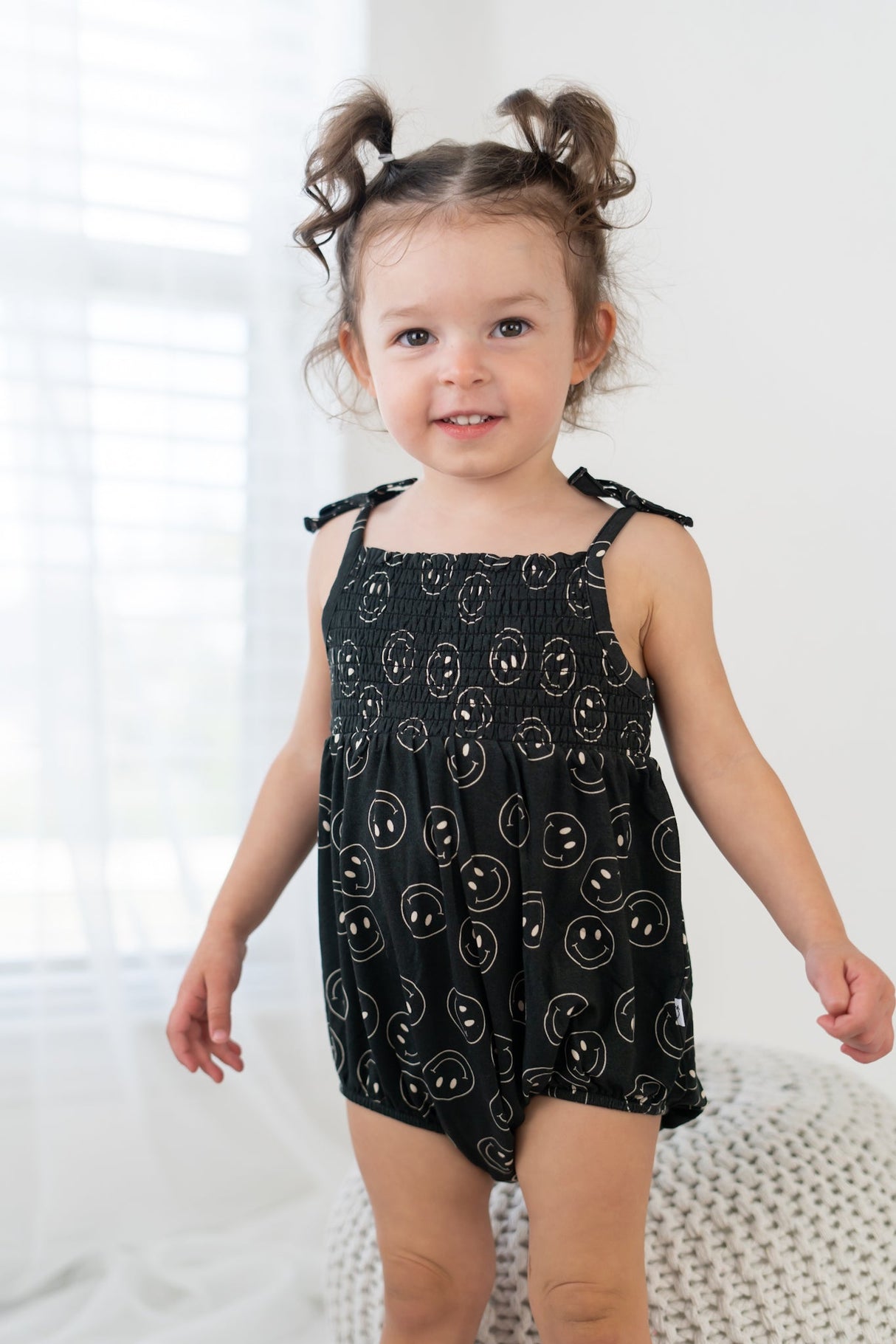 MIDNIGHT SMILES DREAM BUBBLE ROMPER from DREAM BIG LITTLE CO