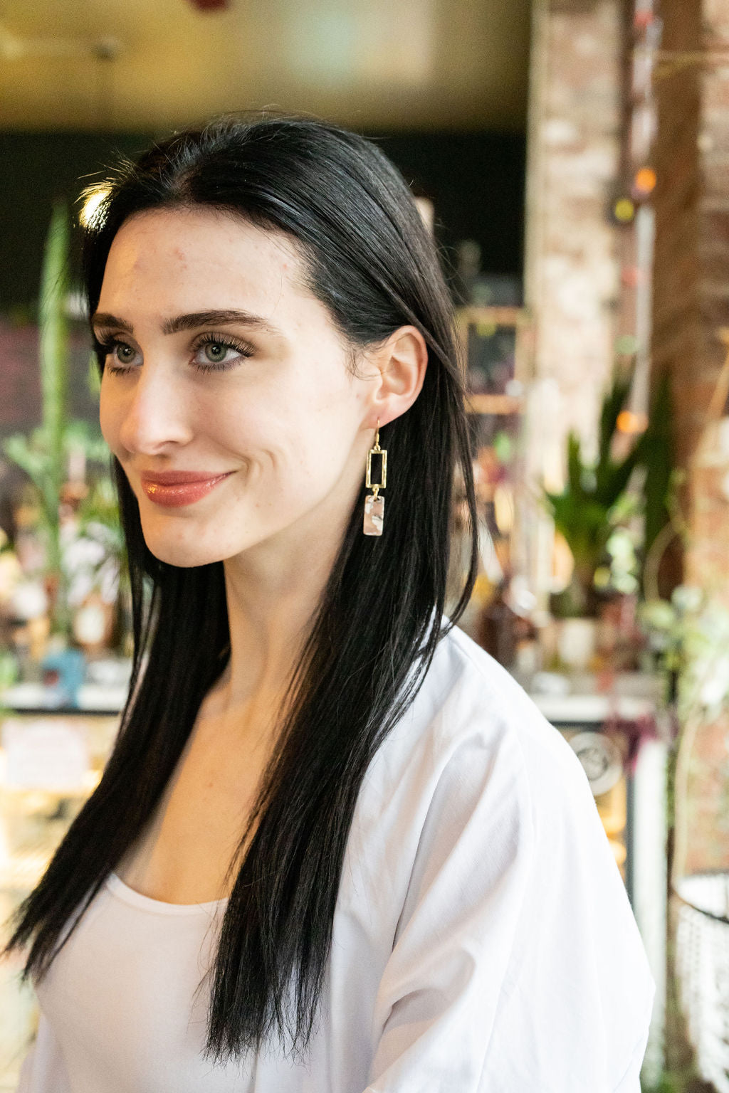 Raya Earrings - Sandstone from Spiffy & Splendid