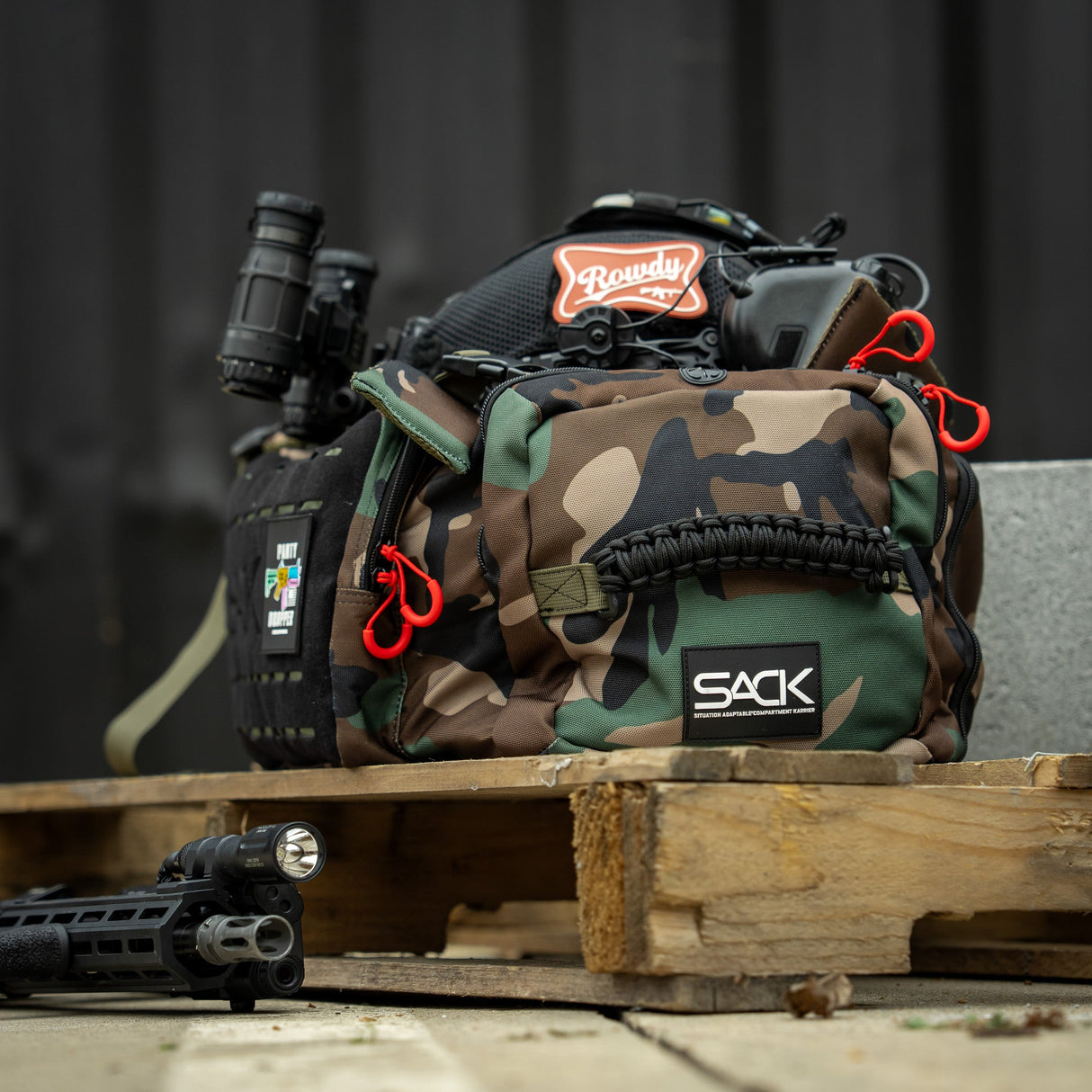 50L Sack™ Duffle Hybrid Double Carry Bag from Combat Iron Apparel