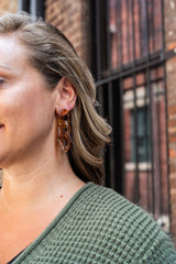 Brooklyn Earrings - Amber from Spiffy & Splendid