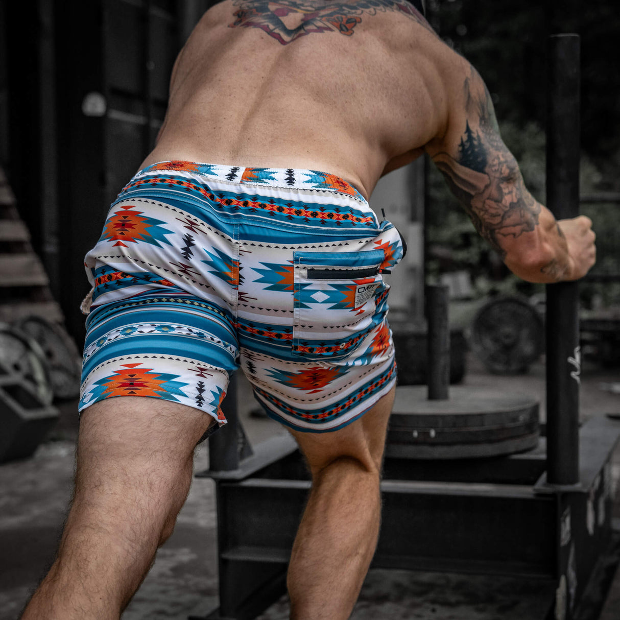 Men's Hybrid Athletic Shorts | 5.5" Inseam from Combat Iron Apparel