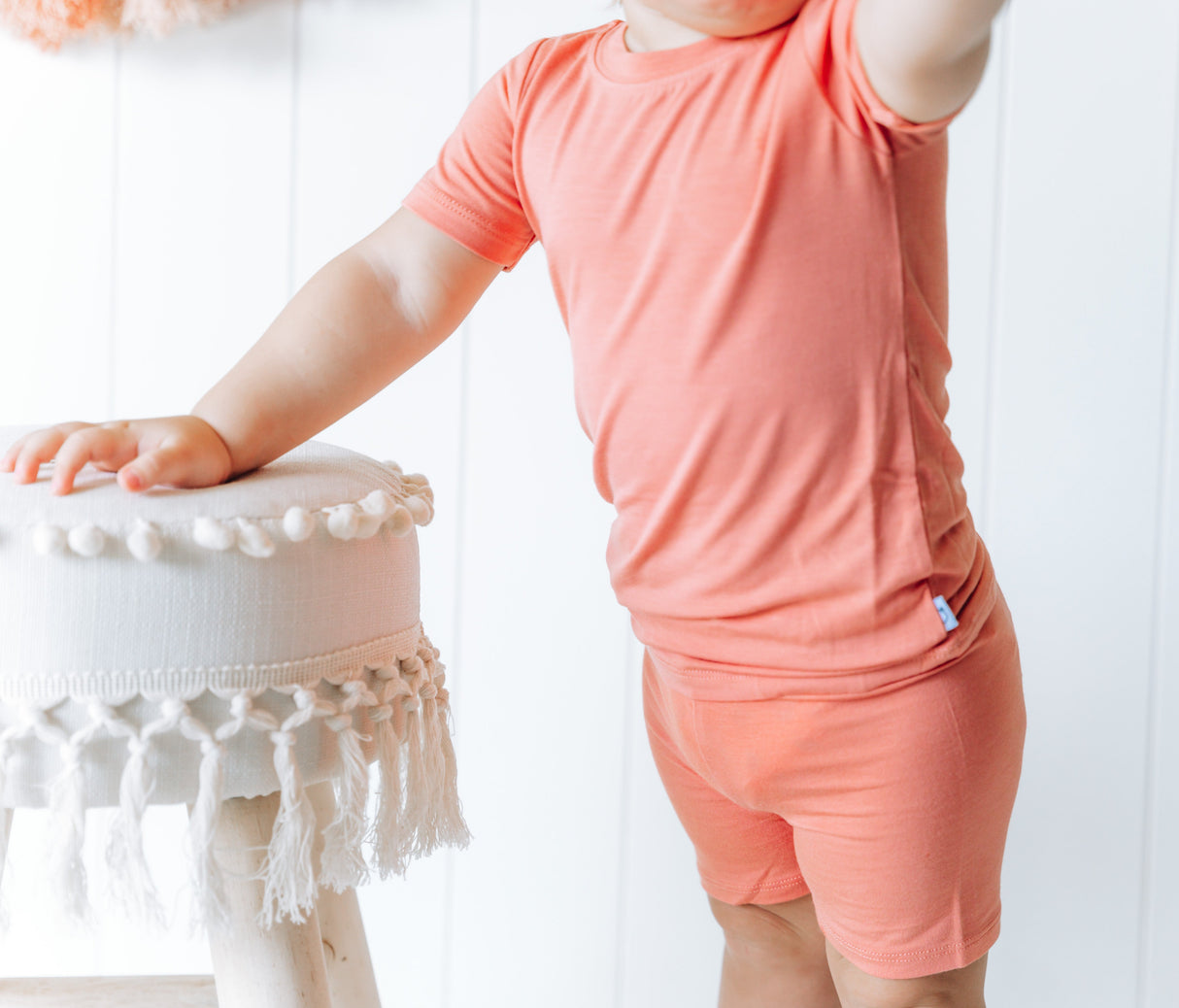 CORAL DREAM SHORT SET from DREAM BIG LITTLE CO