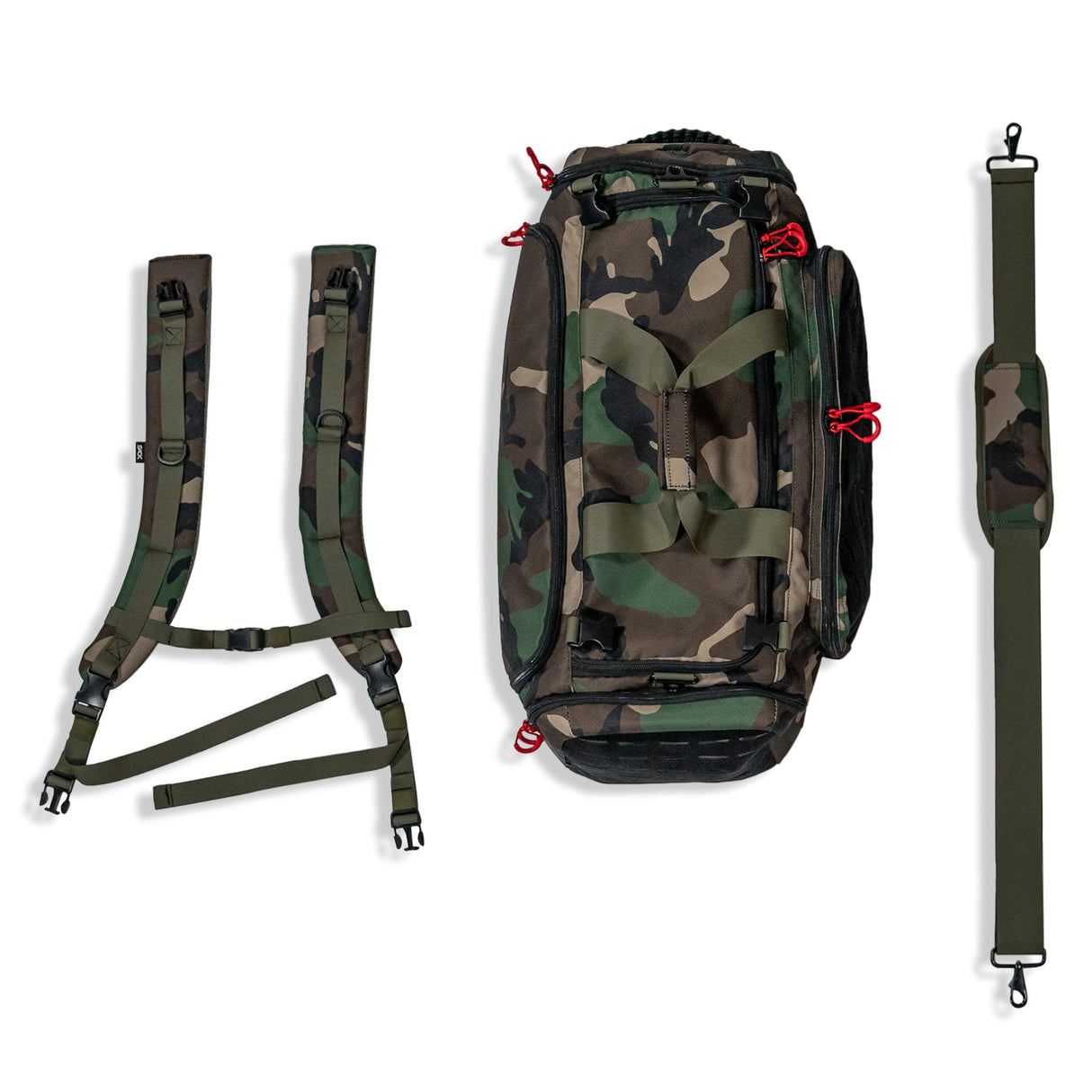 50L Sack™ Duffle Hybrid Double Carry Bag from Combat Iron Apparel