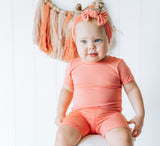 CORAL DREAM SHORT SET from DREAM BIG LITTLE CO