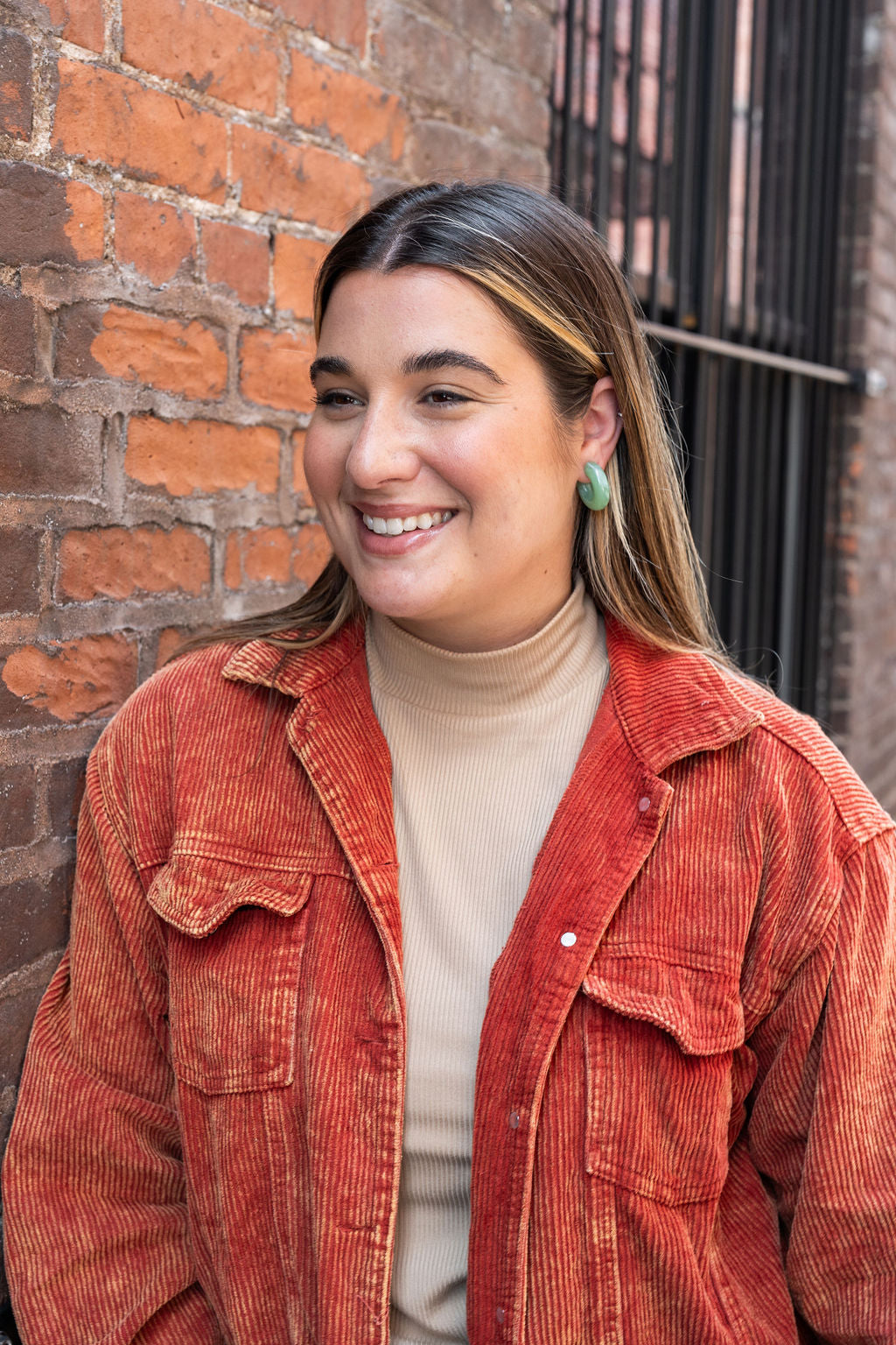 Chloe Hoops - Sage from Spiffy & Splendid