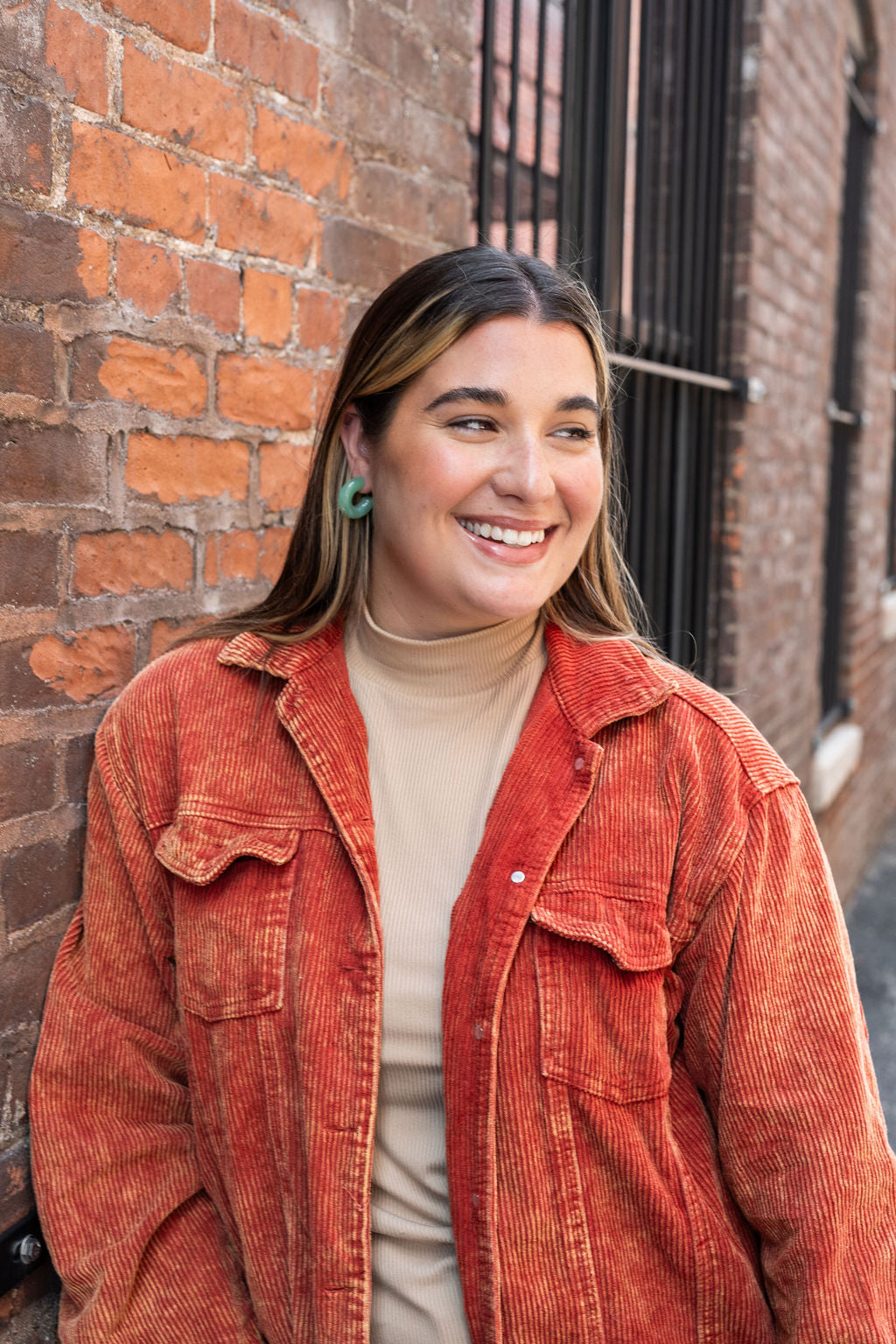 Chloe Hoops - Sage from Spiffy & Splendid