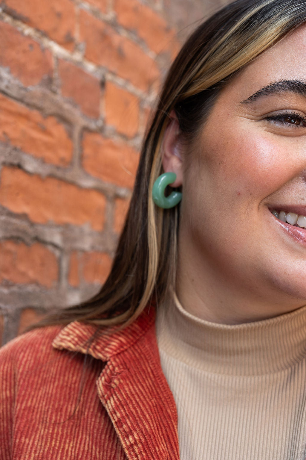 Chloe Hoops - Sage from Spiffy & Splendid