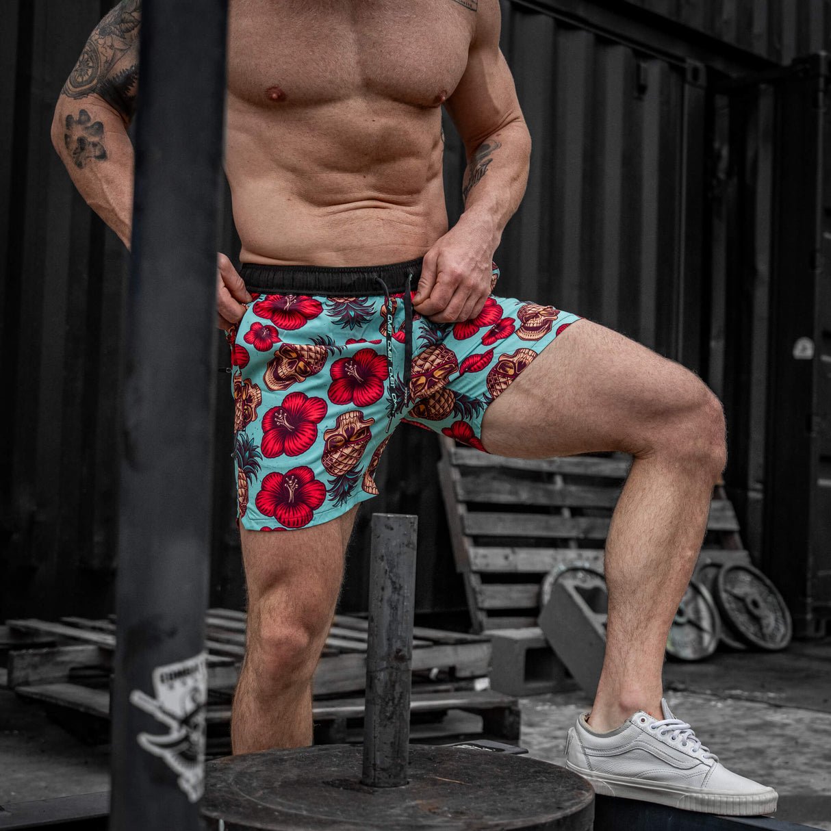 Men's Hybrid Athletic Shorts | 5.5" Inseam from Combat Iron Apparel