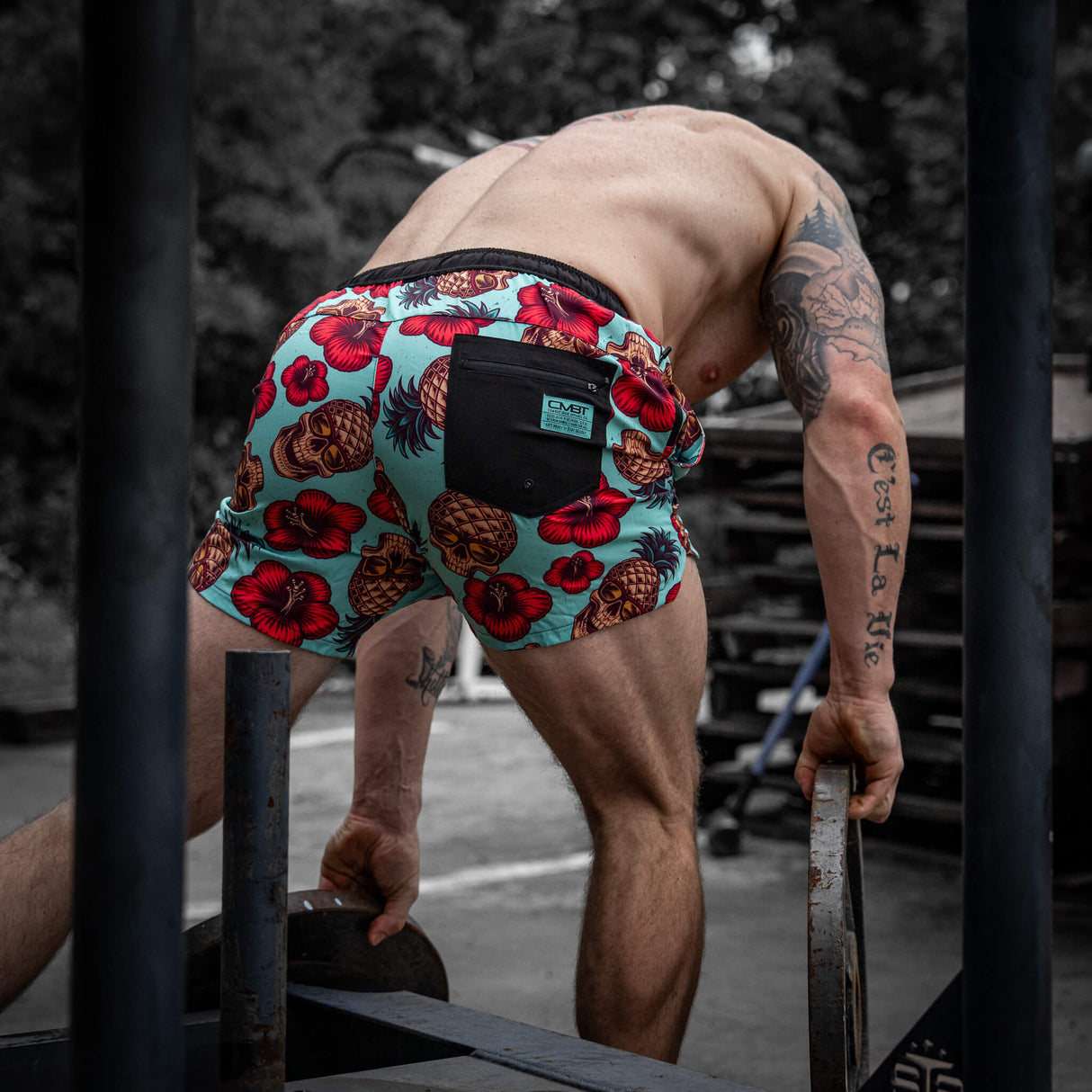 Men's Hybrid Athletic Shorts | 5.5" Inseam from Combat Iron Apparel
