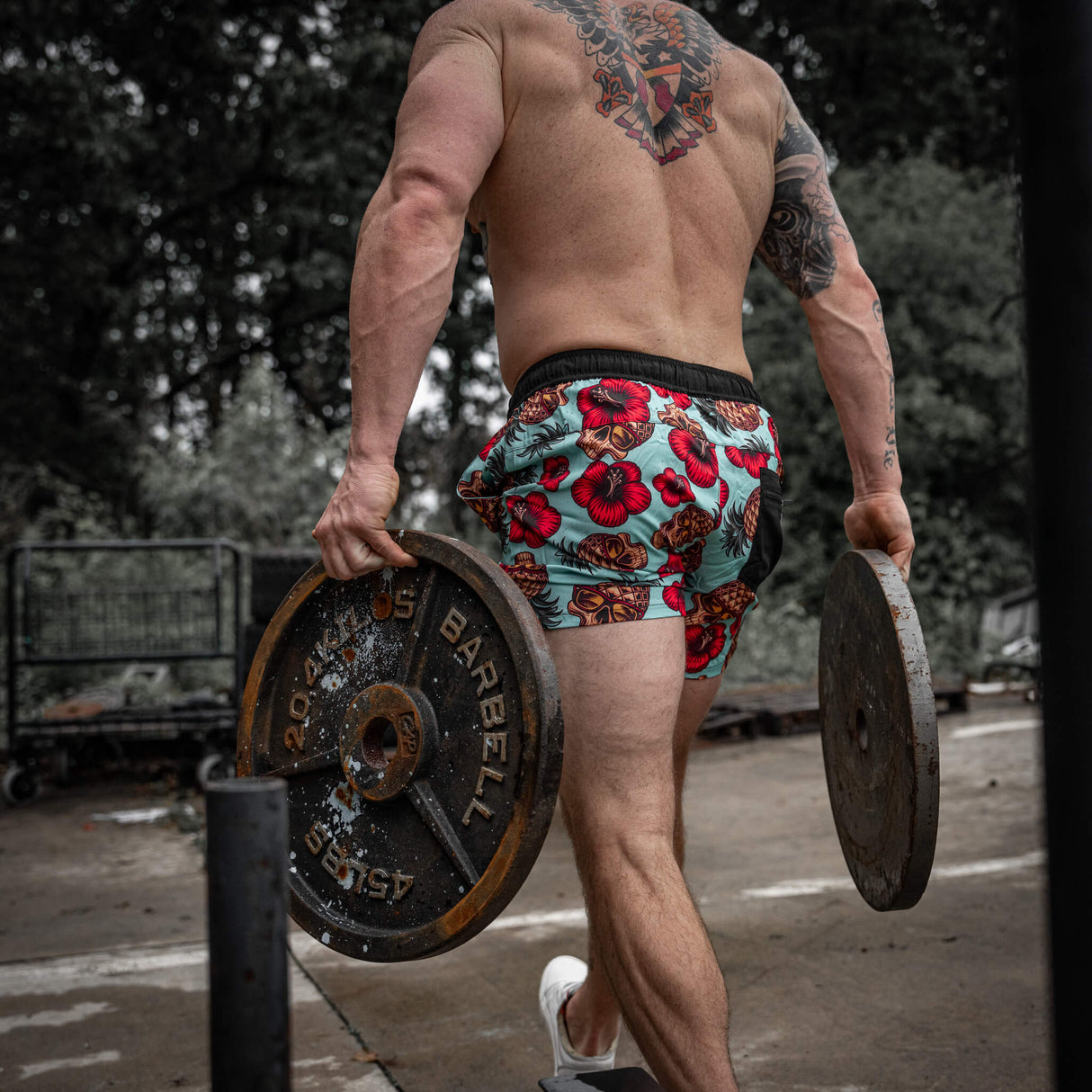 Men's Hybrid Athletic Shorts | 5.5" Inseam from Combat Iron Apparel