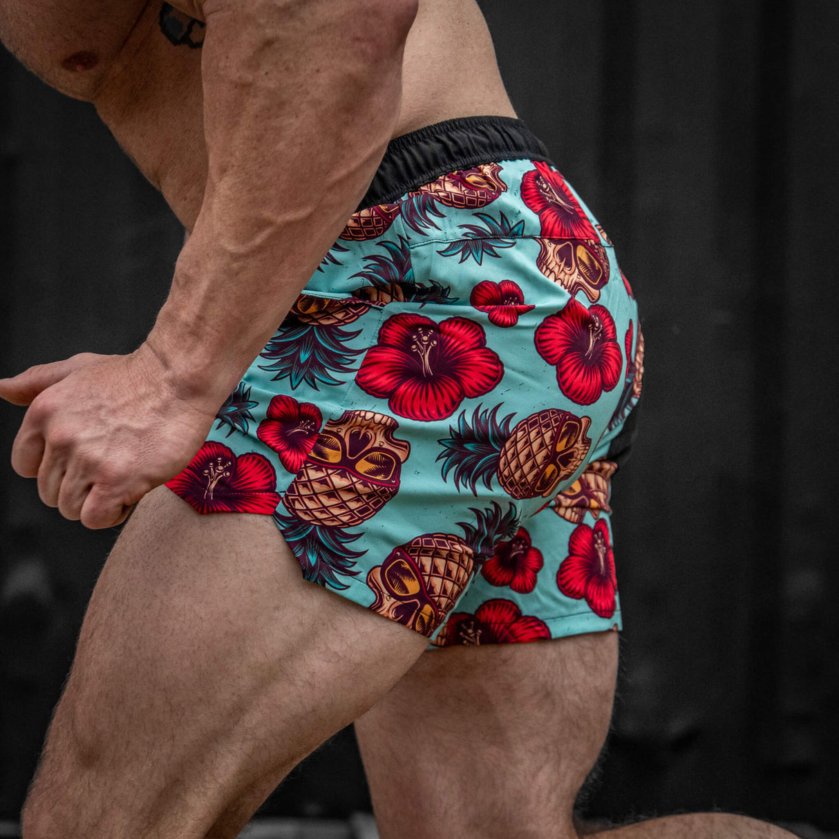 Men's Hybrid Athletic Shorts | 5.5" Inseam from Combat Iron Apparel