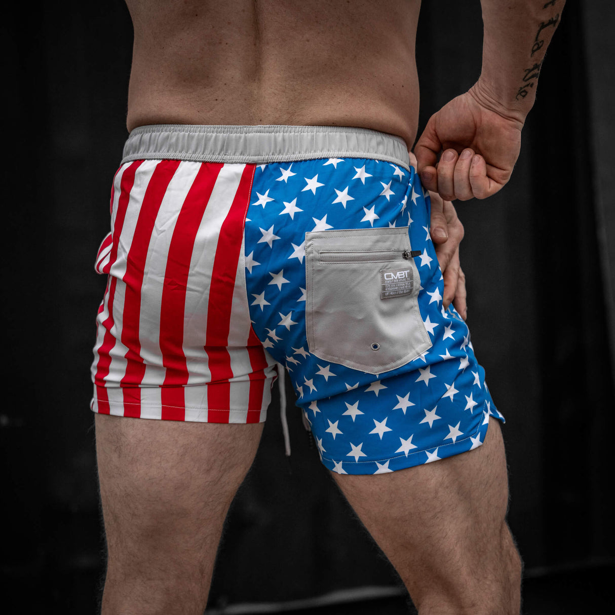 Men's Hybrid Athletic Shorts | 5.5" Inseam from Combat Iron Apparel