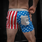 Men's Hybrid Athletic Shorts | 5.5" Inseam from Combat Iron Apparel