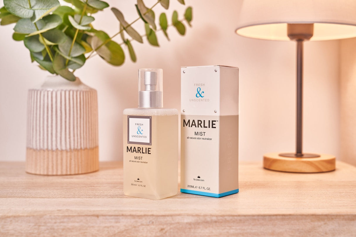 Marlie Mist Pet Odor Eliminator Spray with Essential Oils from Paw.com