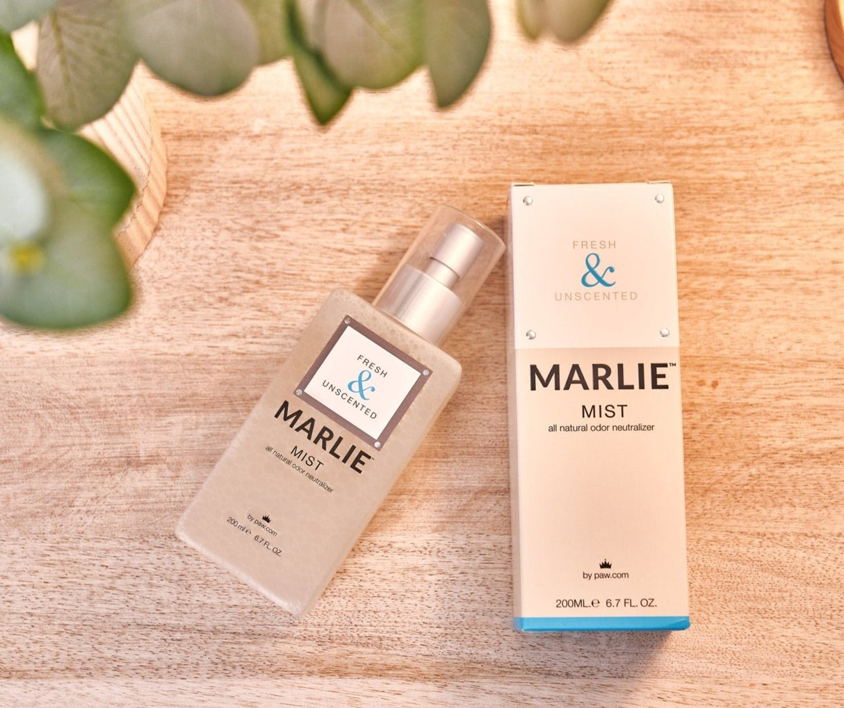 Marlie Mist Pet Odor Eliminator Spray with Essential Oils from Paw.com