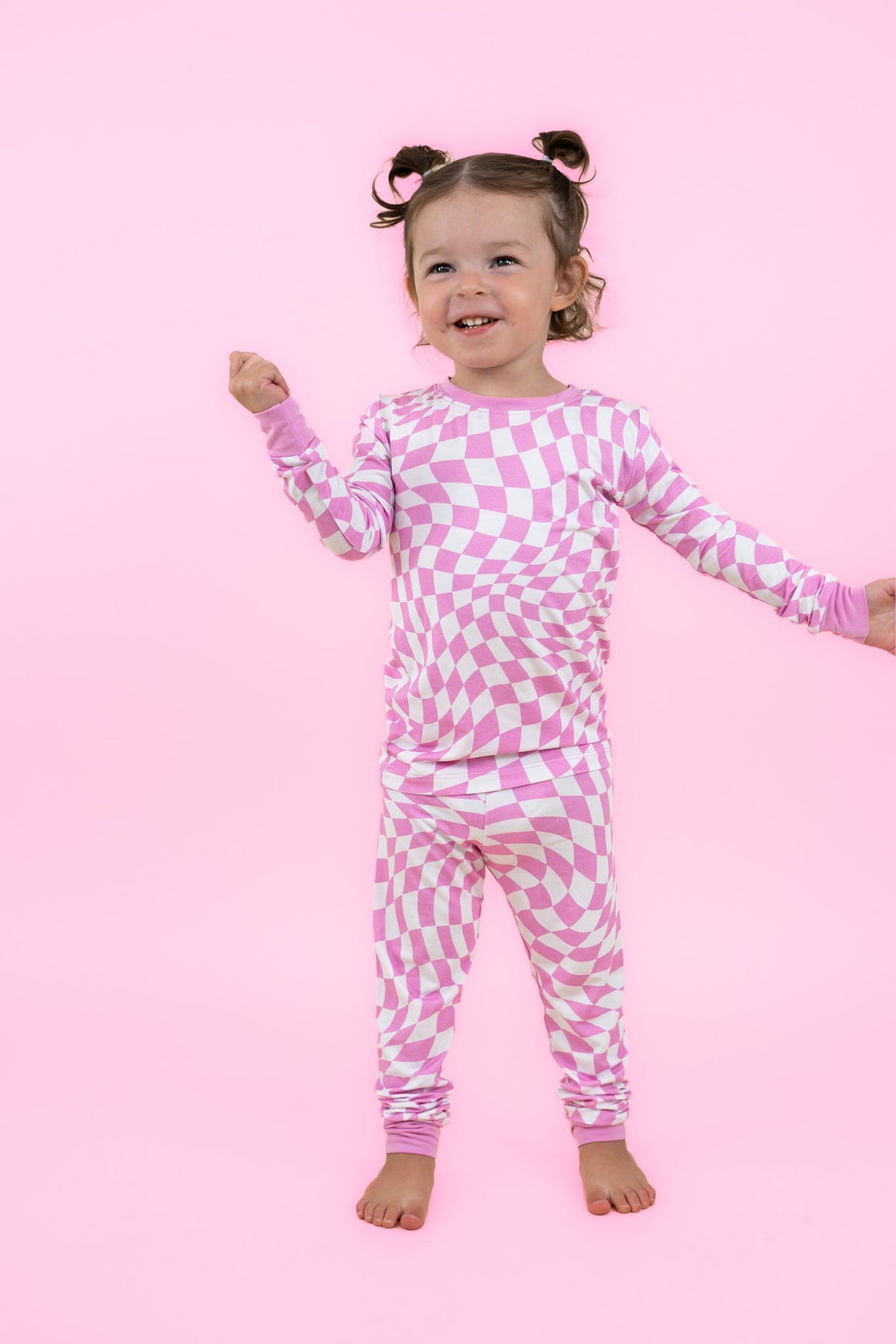 BUBBLEGUM WAVY CHECKERS DREAM SET from DREAM BIG LITTLE CO