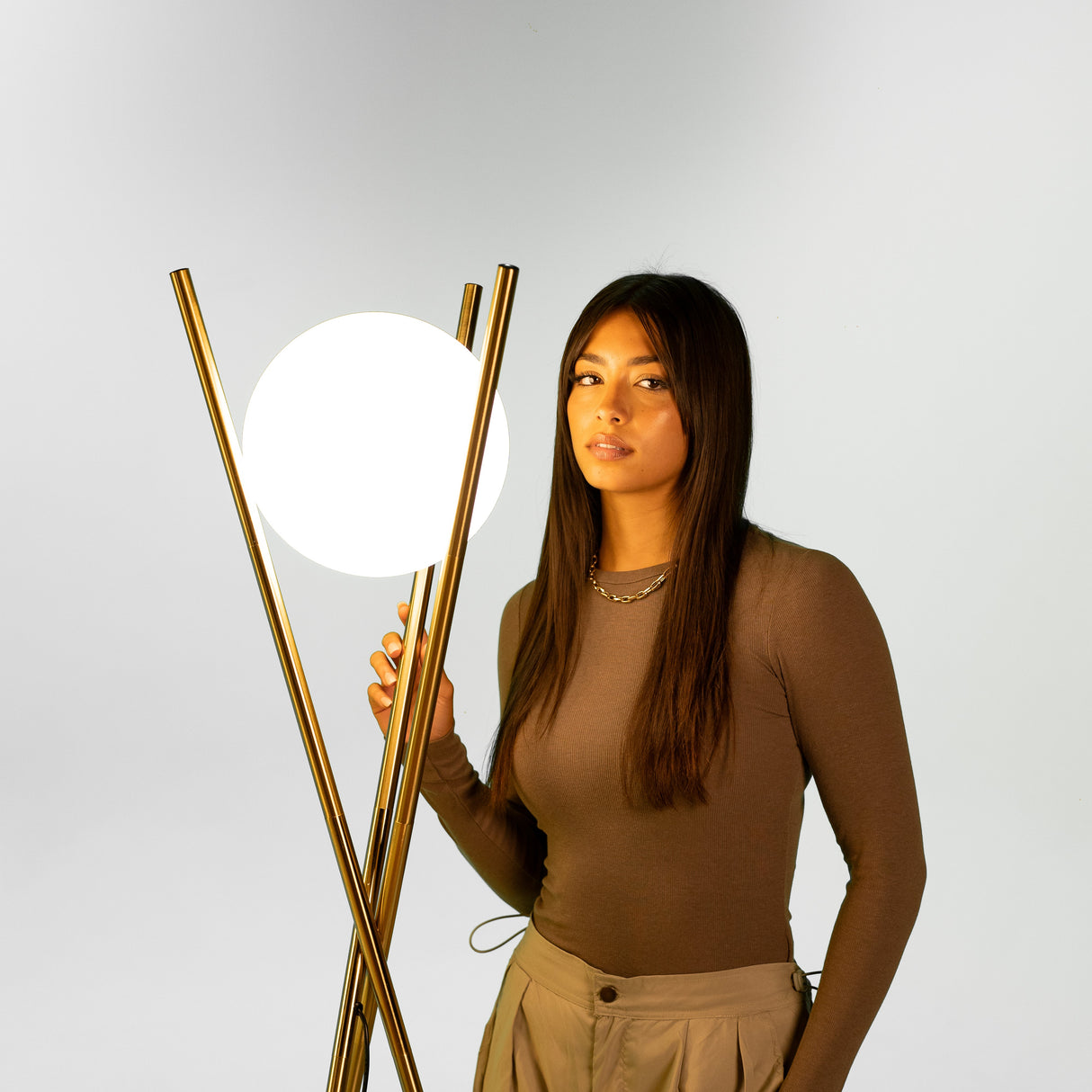 Solstice Floor Lamp From Ozarké