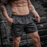 Men's Hybrid Athletic Shorts | 5.5" Inseam from Combat Iron Apparel