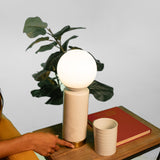 Marble Glow Table Lamp From Ozarké