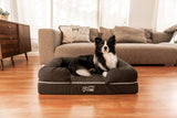 PupLounge™ Memory Foam Dog Bed Cover - Charcoal Grey (Bed Not Included) - Small From Paw.com