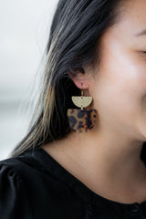 Harper Earrings - Tortoise from Spiffy & Splendid