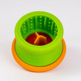 Dog Puzzle Tumbler M - Puzzle Feeder Enrichment Toy (for S/M Breeds) From PuzzleFeeder - Slower than a slow feeder