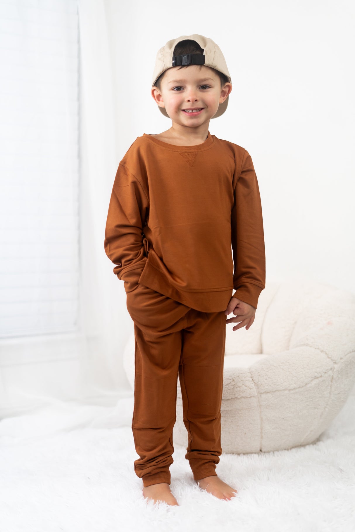 COPPER TERRY DREAM PULLOVER from DREAM BIG LITTLE CO