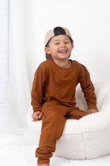 COPPER TERRY DREAM PULLOVER from DREAM BIG LITTLE CO