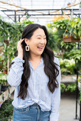 Margot Earrings - Sandstone from Spiffy & Splendid