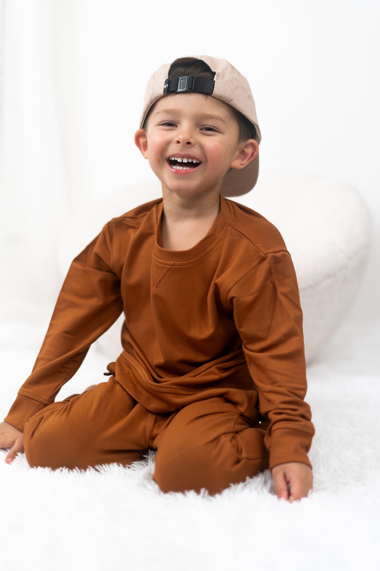 COPPER TERRY DREAM PULLOVER from DREAM BIG LITTLE CO