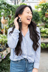 Margot Earrings - Sandstone from Spiffy & Splendid