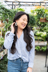 Margot Earrings - Sandstone from Spiffy & Splendid