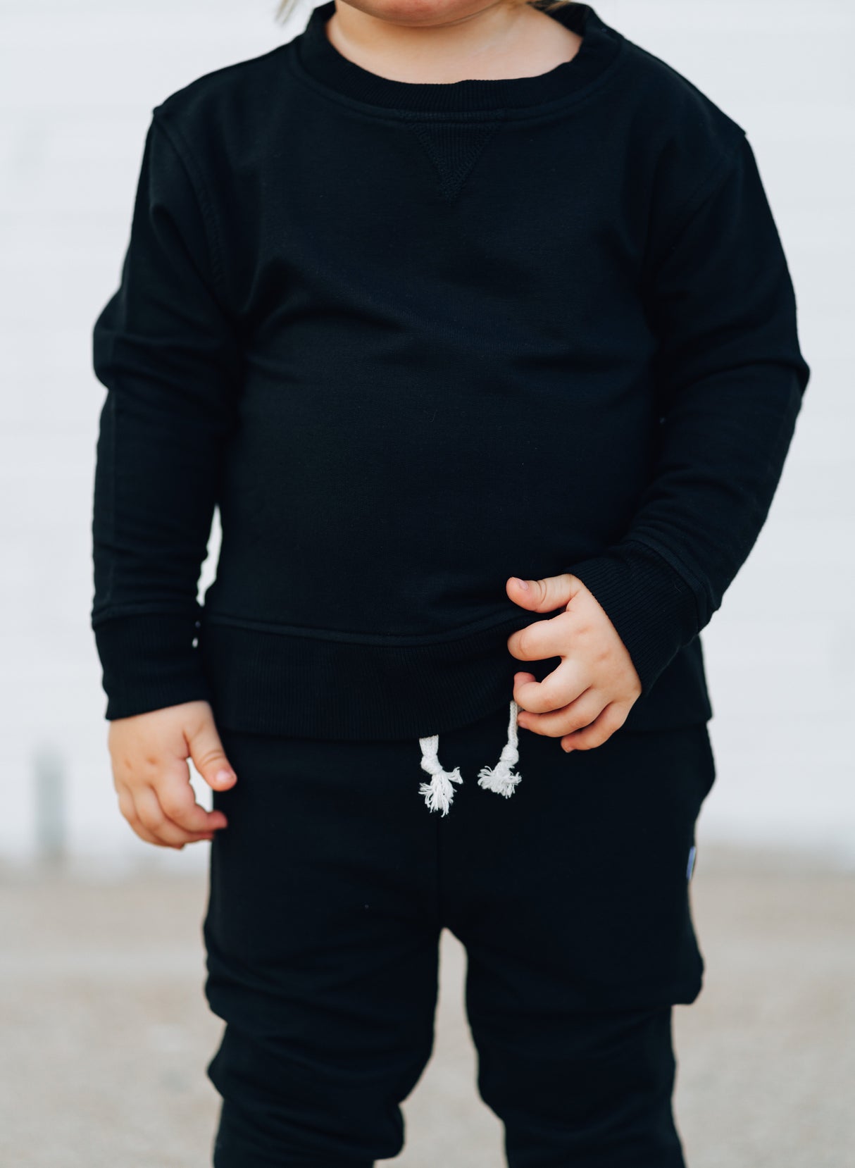 BLACK TERRY DREAM PULLOVER from DREAM BIG LITTLE CO