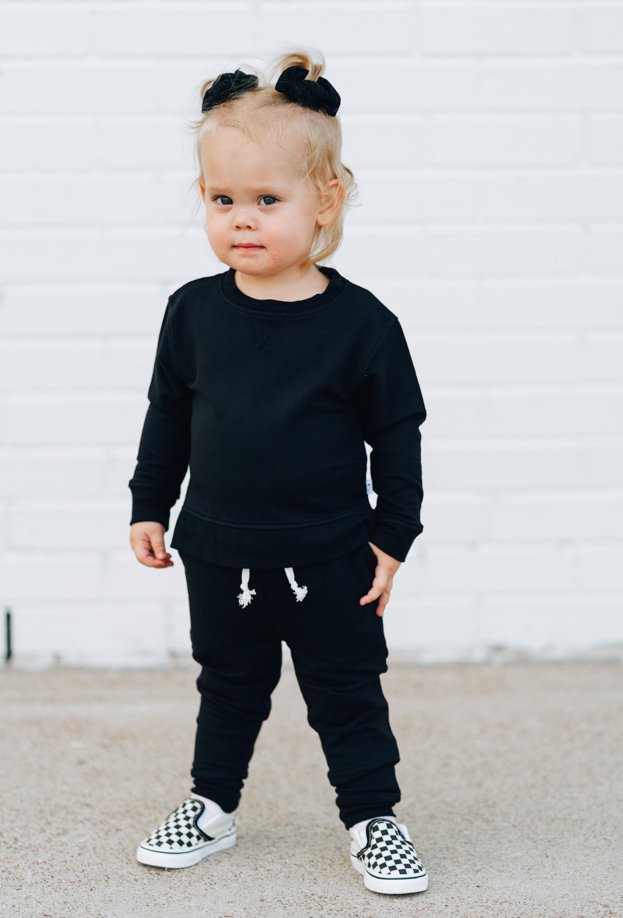 BLACK TERRY DREAM PULLOVER from DREAM BIG LITTLE CO