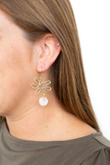 Maisy Earrings - Cream from Spiffy & Splendid