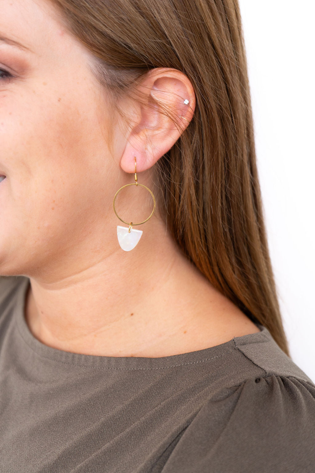 Iris Earrings - Iridescent from Spiffy & Splendid