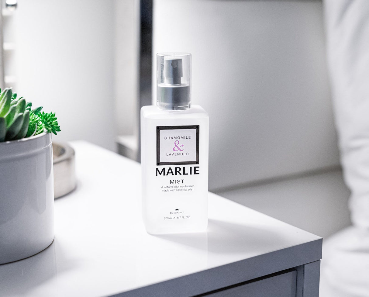 Marlie Mist Pet Odor Eliminator Spray with Essential Oils from Paw.com
