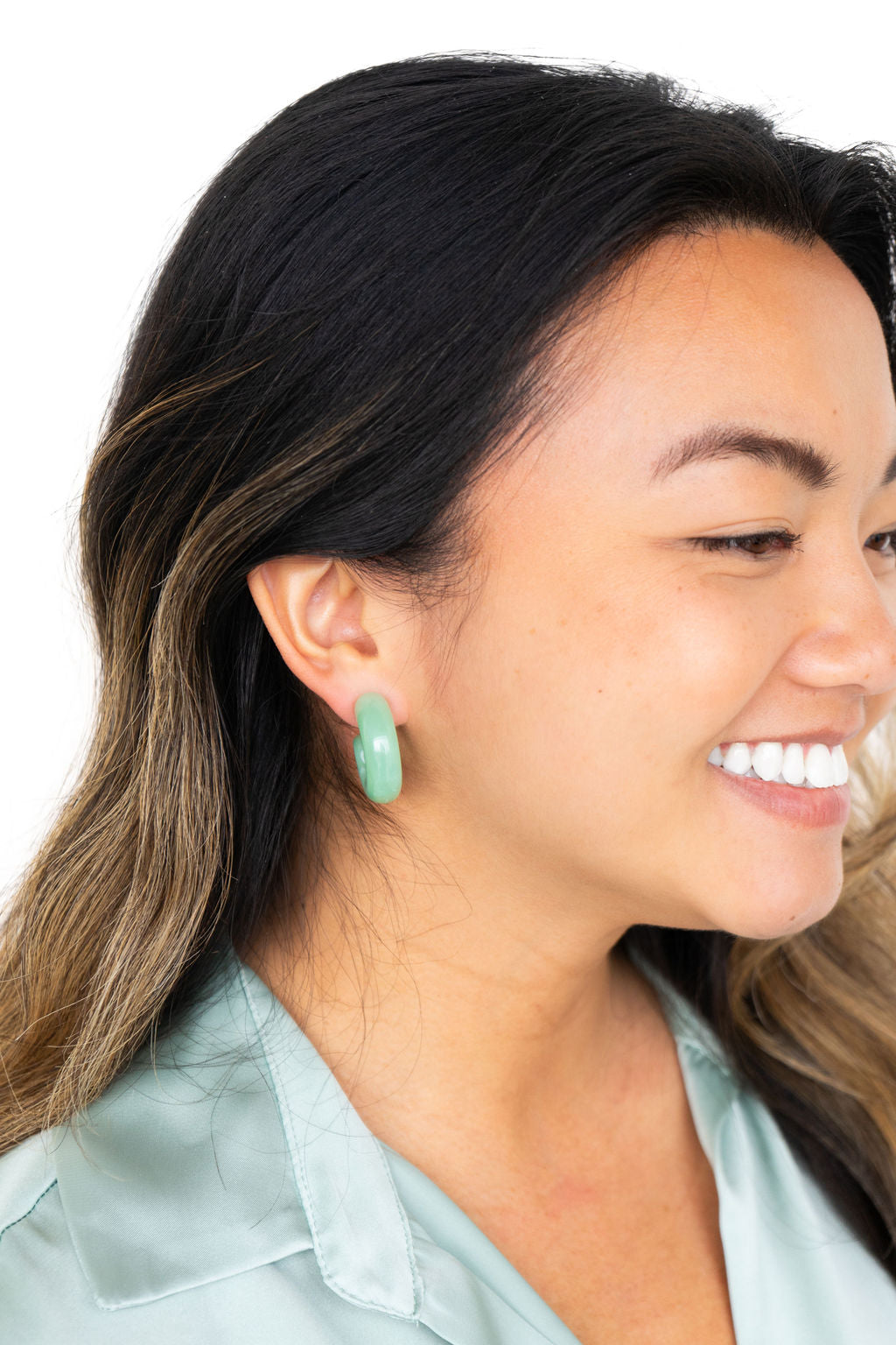 Chloe Hoops - Sage from Spiffy & Splendid