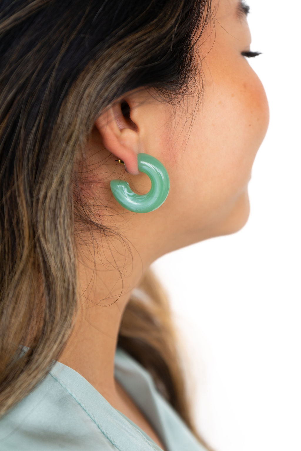 Chloe Hoops - Sage from Spiffy & Splendid