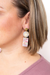 Nora Earrings - Iridescent Pastel from Spiffy & Splendid