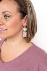Nora Earrings - Iridescent Pastel from Spiffy & Splendid