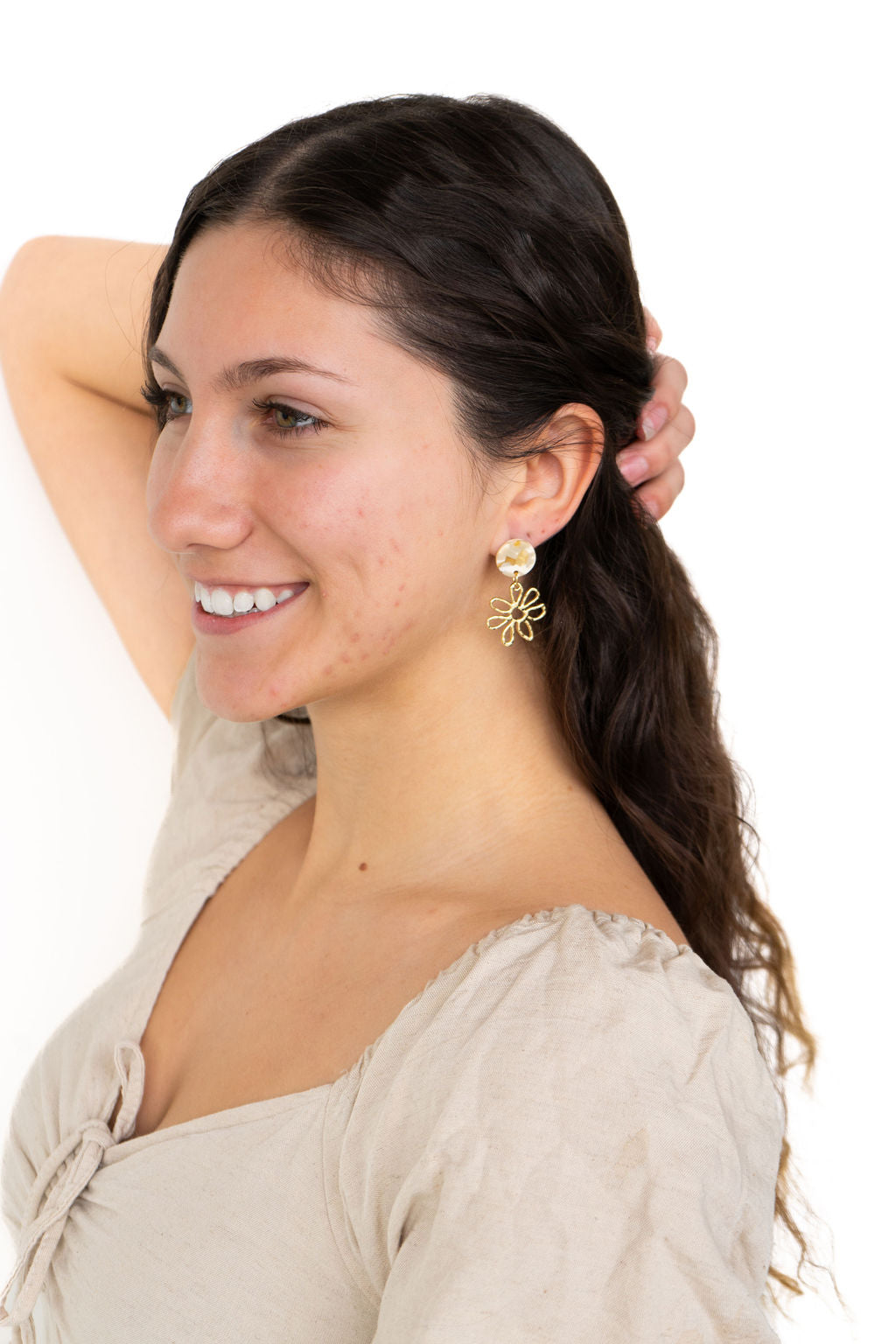 Lily Earrings - Daffodil from Spiffy & Splendid